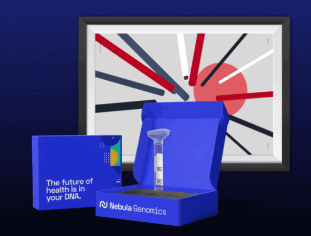 Kit de colección Nebula Genomics