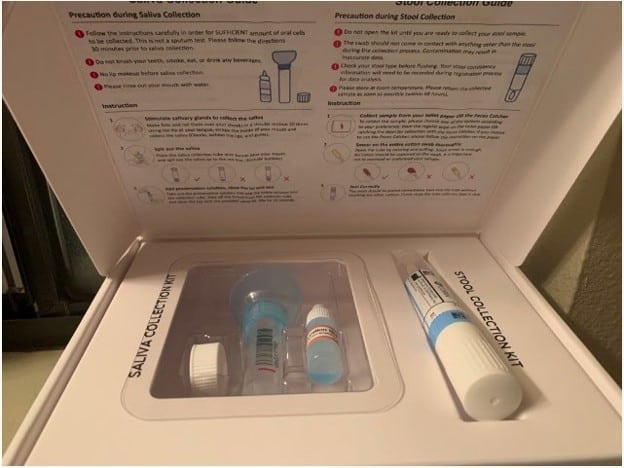 A Psomagen testing kit