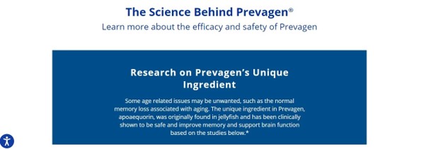 Prevagenの背後にある科学 