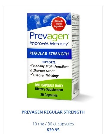 Prevagen regular strength capsules