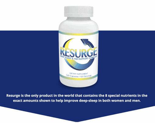 RESURGE DEEP SLEEP SUPPORT FORMULA 120 Capsules- eBay