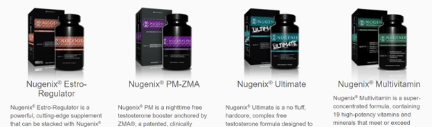 Nugenix PM-ZMA and other products