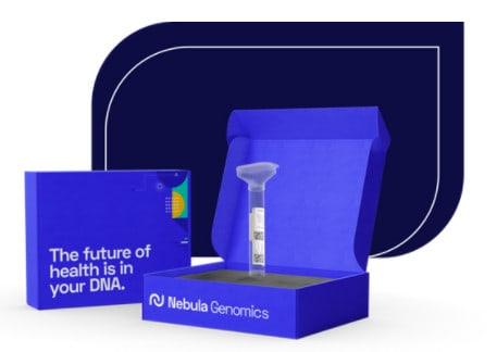 Nebula Genomics DNA testing kit