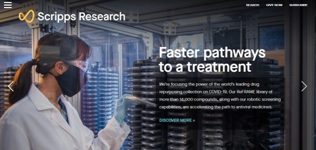 Scripps Research Institute Homepage