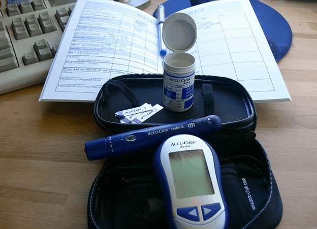 Diabetes test kit