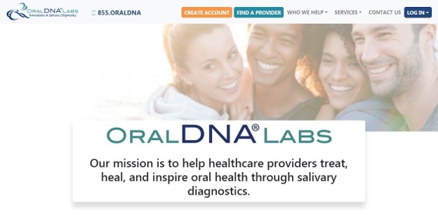 Oral DNA Labs-Homepage