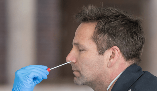 Nasal swab for COVID-19
