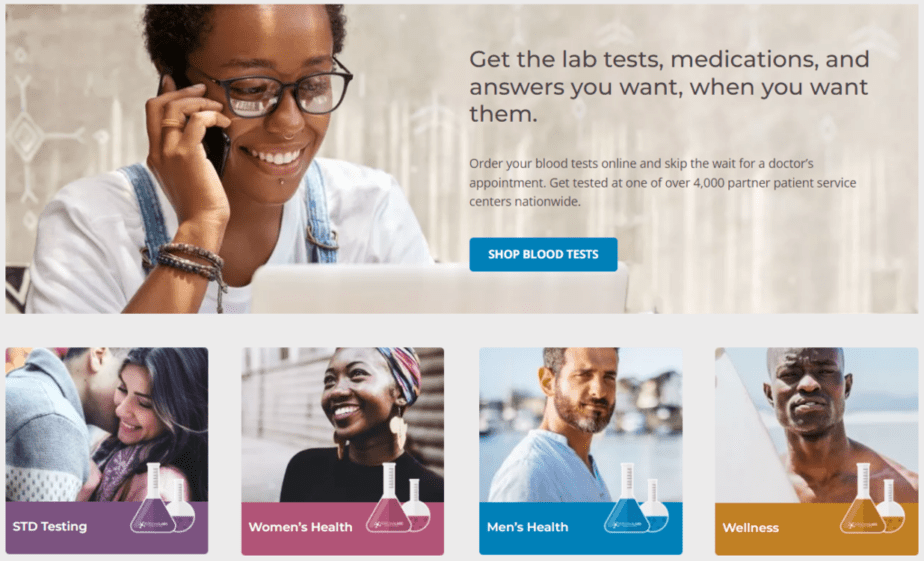 Personalabs offers lab test ordering from home