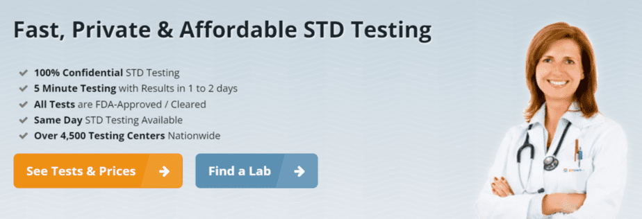 STDcheck.com homepage