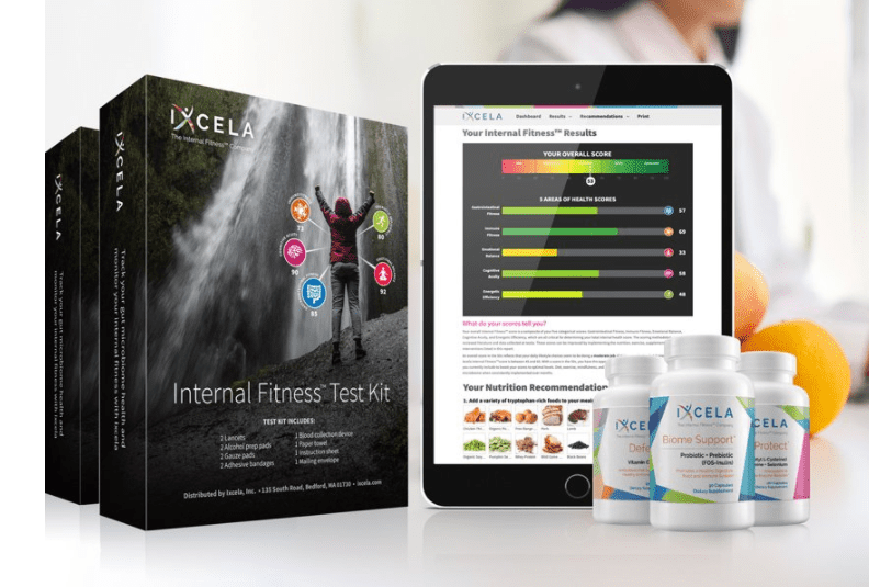 Personalized Accountability Program testing kit and included supplements