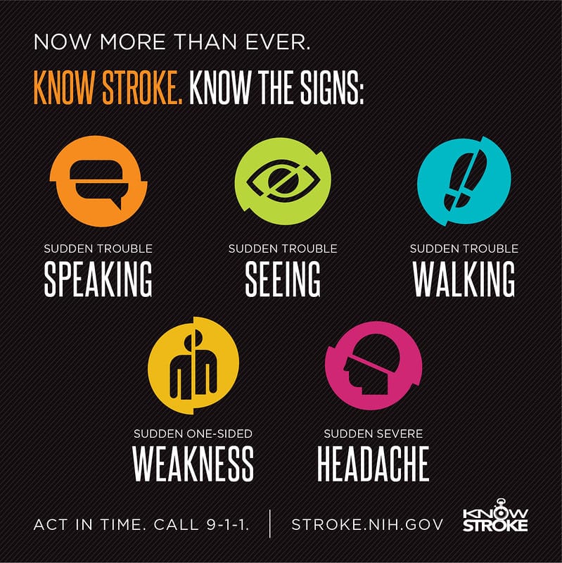 Signs of a stroke