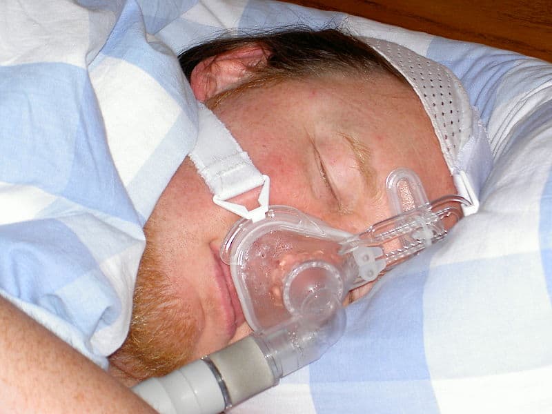 An example of a CPAP machine