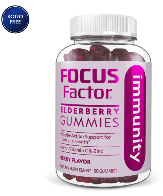 Focus Factor Elderberry Gummies