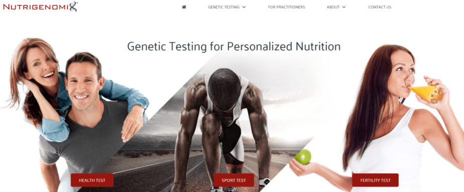 Nutrigenomix Homepage