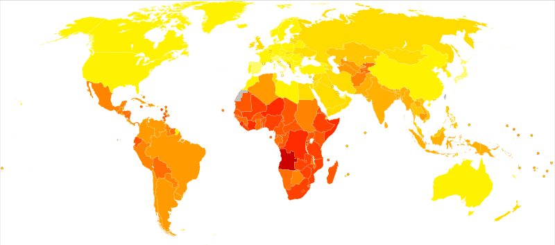 The highest prevalence of epilepsy worldwide is on the continent of Africa