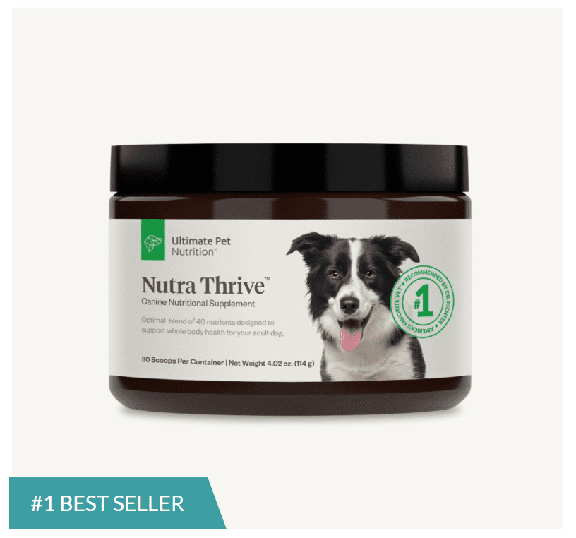 Nutra Thrive for dogs from Ultimate Pet Nutrition