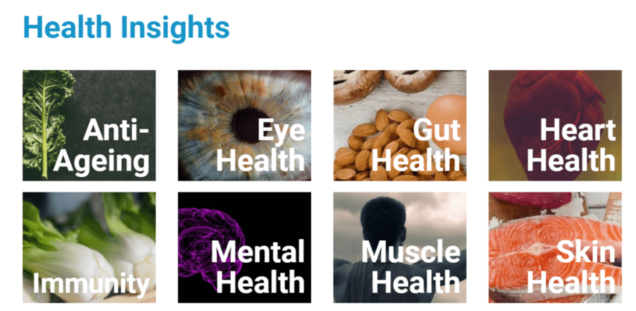 Sample health insights