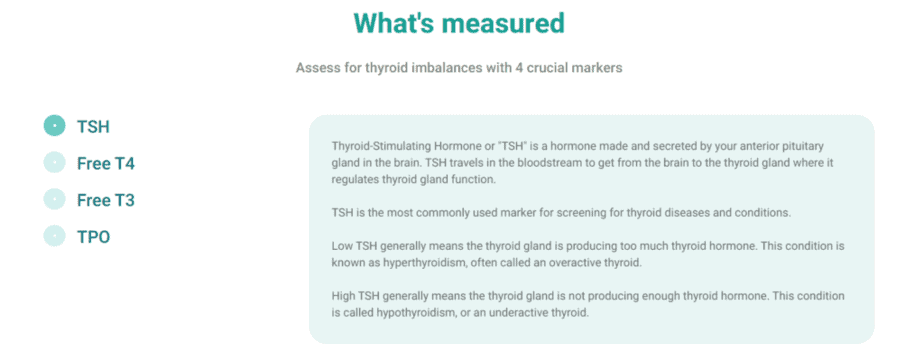 empowerDx thyroid hormone details