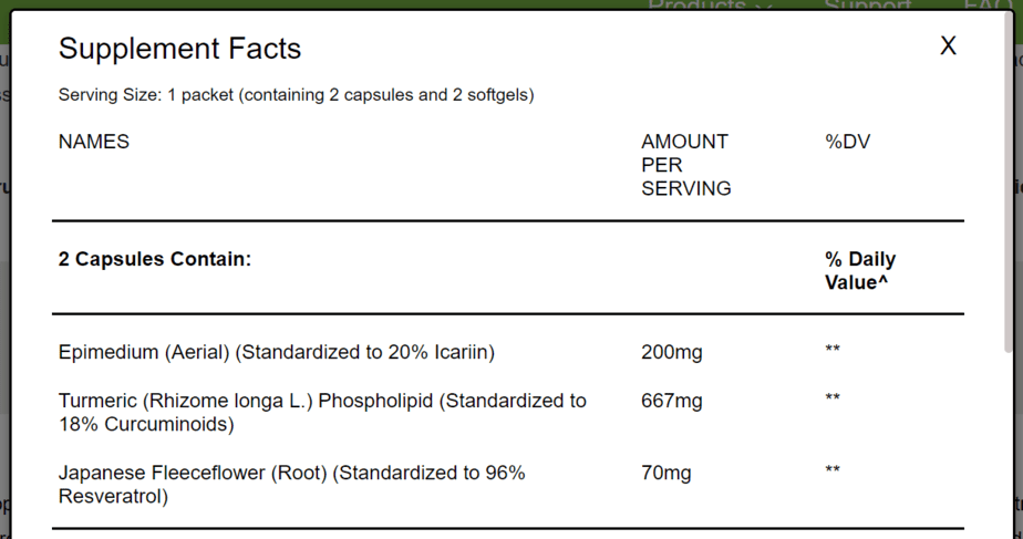 What Are The Active Ingredients In Relief Factor