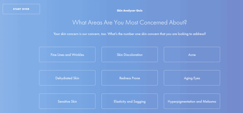 Obagi Skin Analyzer Quiz