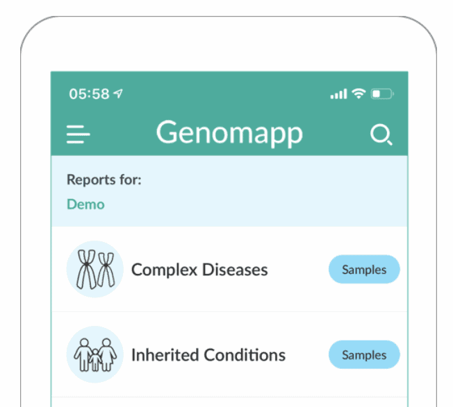 Genomapp sample products