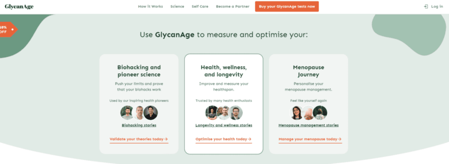 GlycanAge homepage