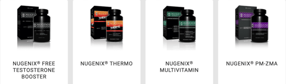 Nugenix products