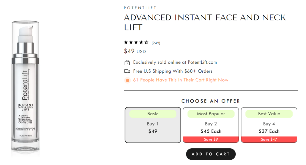 PotentLift Face and Neck Lift