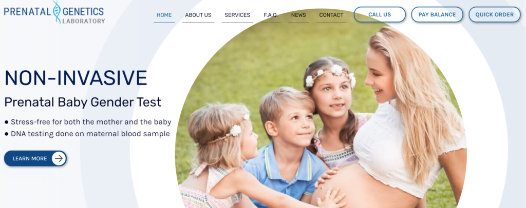 Prenatal Genetics Laboratory homepage