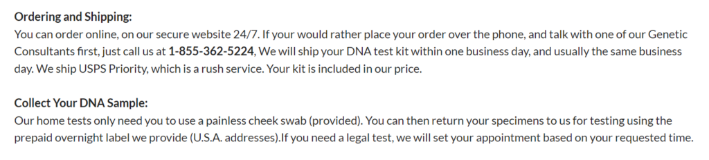 Taking a Journey Genetic Testing Test