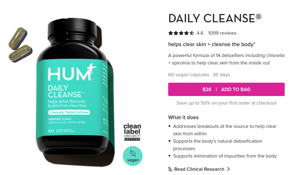 HUM DAILY CLENSE®