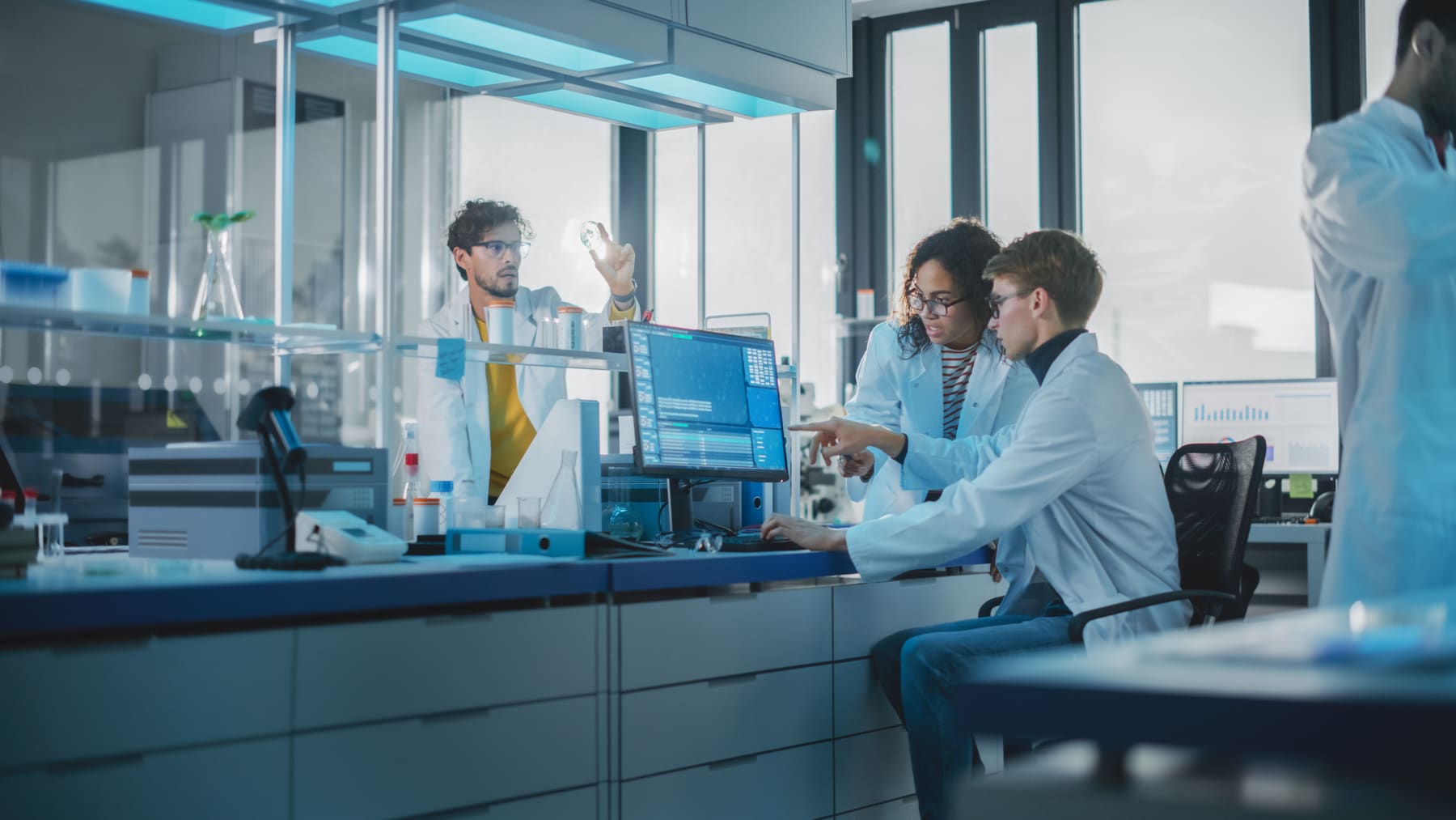 Whole genome sequencing laboratory